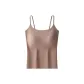 [Bikini Style]Coffee[Fixed Cup+Seamless Wide Strap]