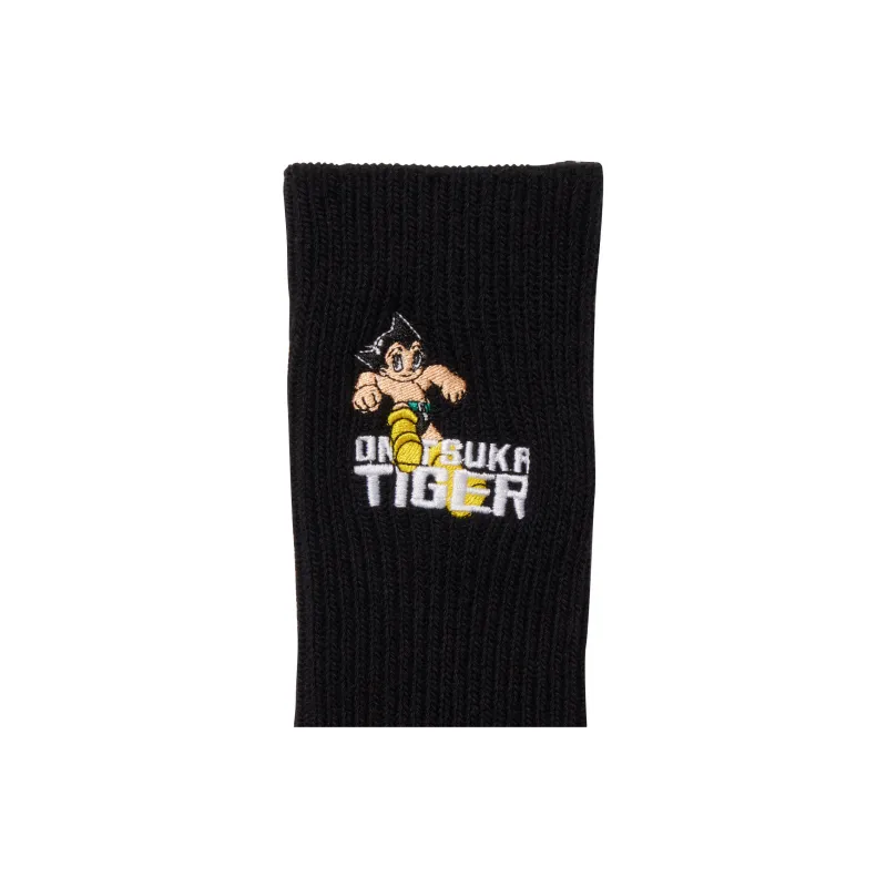 Onitsuka Tiger MIDDLE SOCKS Knee High Socks Unisex 1 Pack Black-2