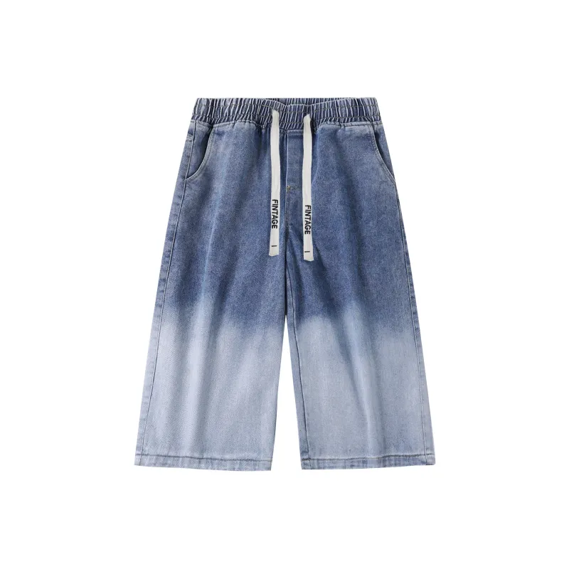 FAKE VINTAGE Denim Shorts Unisex-7