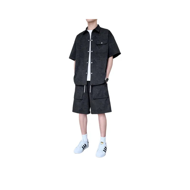 ZWWWZ Shirt Matching Set Unisex-8