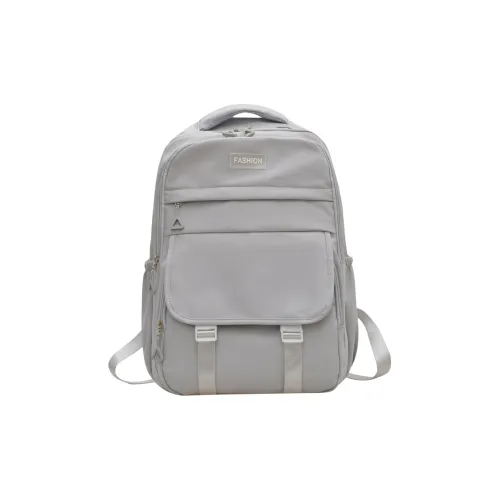 Yalu Nylon Fabric Backpack Unisex Multicolor
