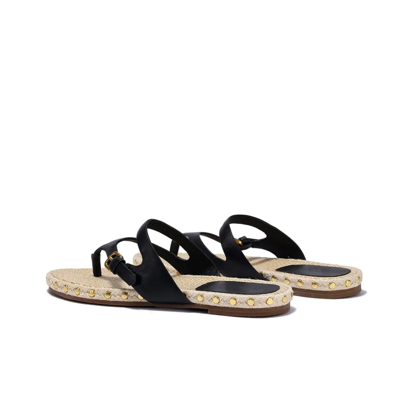 BELLALILY Rubber Sole Quick Dry Flip Flops Women's-9