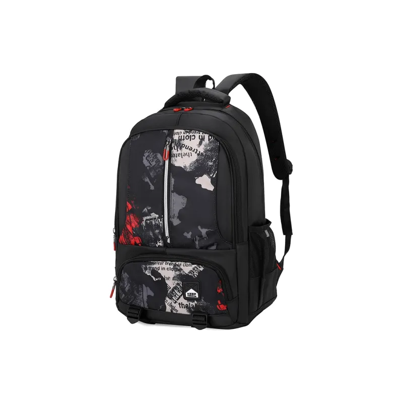 H YXIANG Oxford Backpack Unisex Multicolor-1