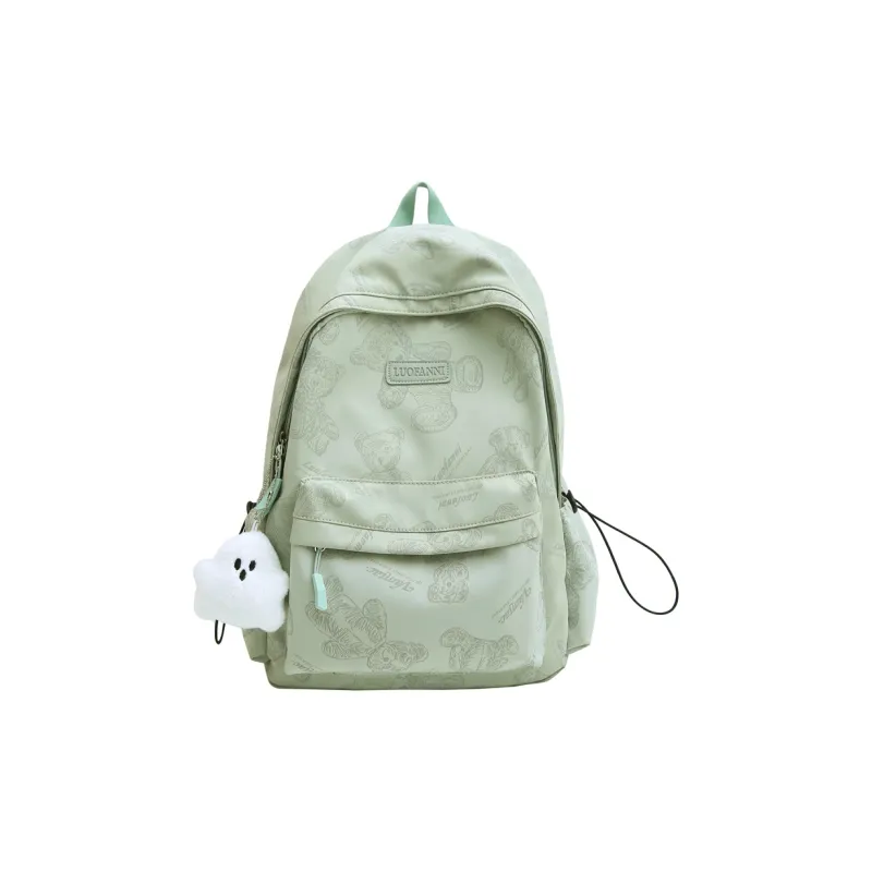 Yalu Nylon Backpack Unisex Multicolor-6