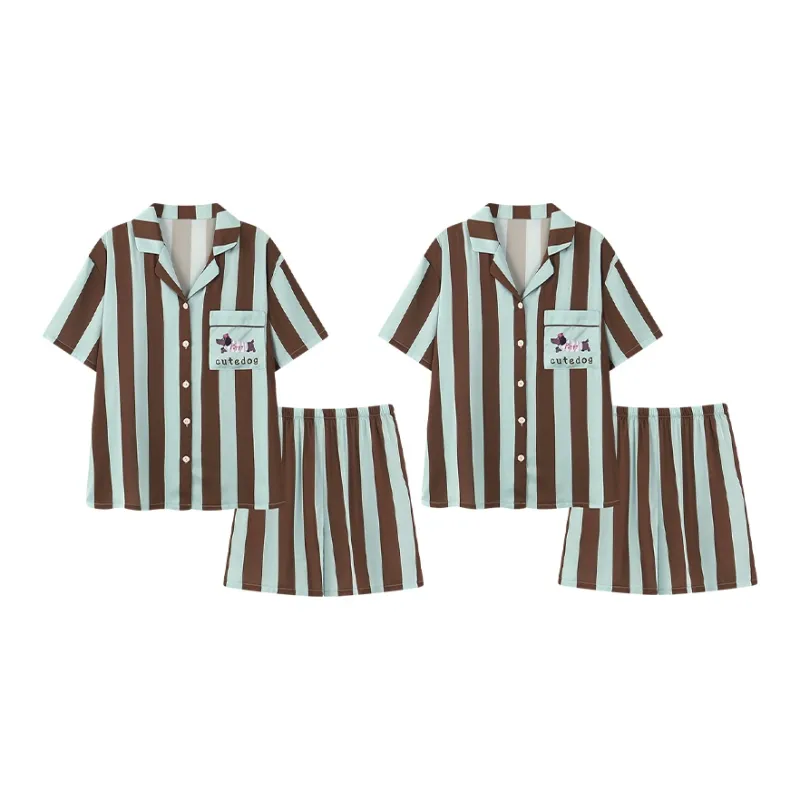 Cotton Gene Pajama Set Women's Combo Set-49