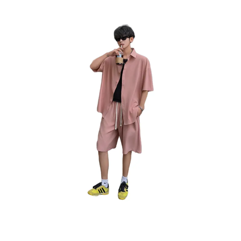 URBAN AUTHENTIC Shirt Matching Set Unisex-10