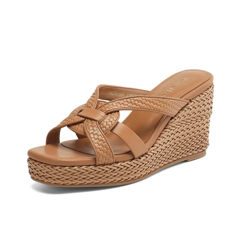 Rosa Bianca Woven Abrasion Resistant Slide Slippers Women's-7