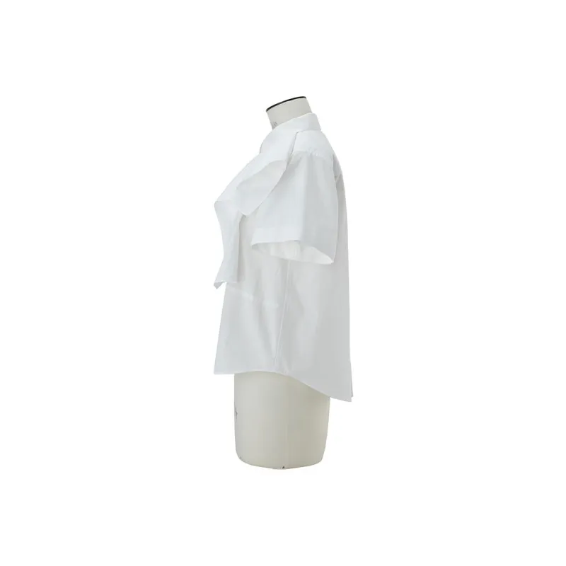 Sacai Ruffle detail Shirt-2