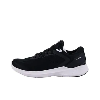 LiNing Qingyi Slip Resistant And Breathable Low Top Casual Running Shoes Men's Black
