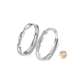 JINGFAN Colored Glaze Rings Unisex