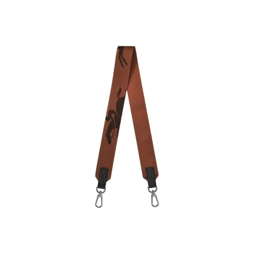 LONGCHAMP 3D Shoulder Strap Bag Straps Women's Brown