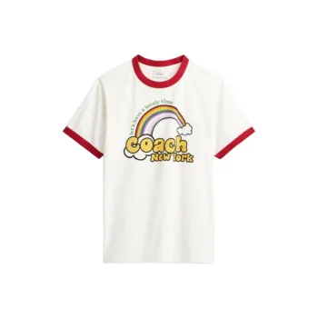 COACH T Shirts Men White