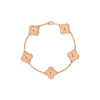 Van Cleef & Arpels Alhambra Four Leaf Lucky Series Bracelets Women's