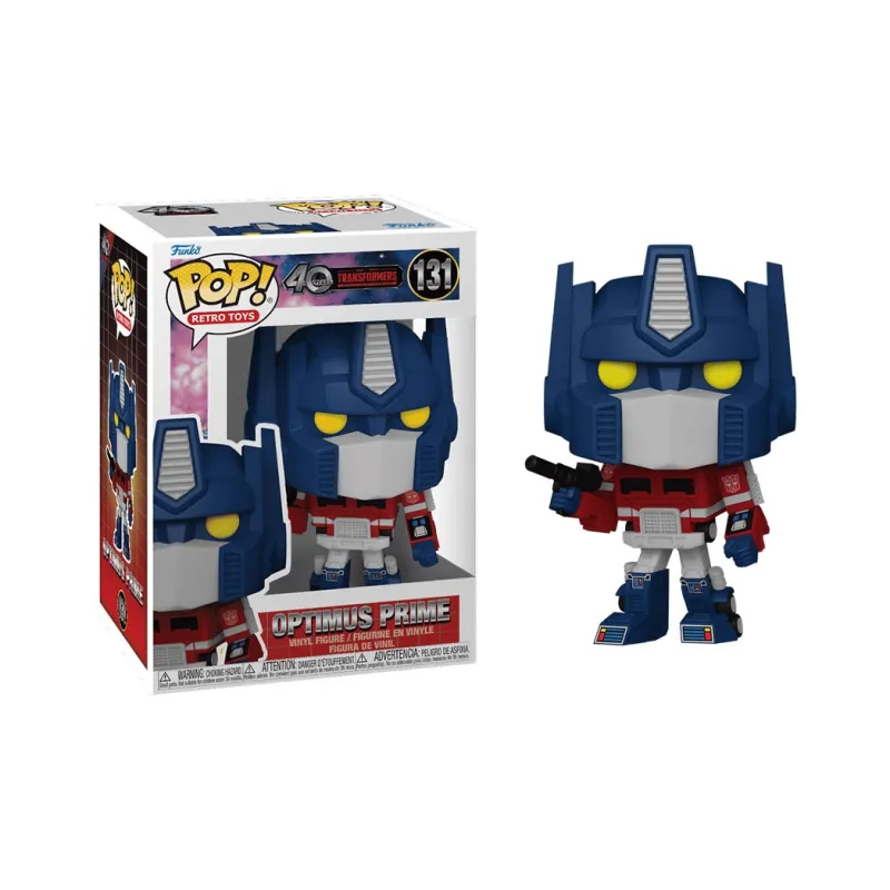 Funko Transformers  Optimus Prime G1 Chibi Figures-2
