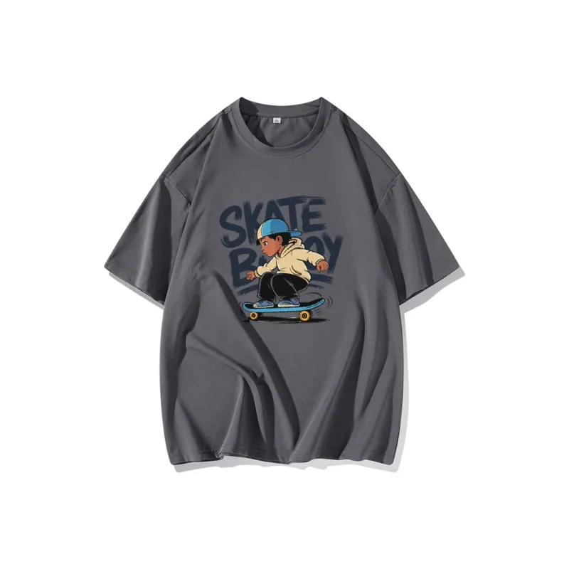 FAIRWHALE Drop Shoulder Sleeve T Shirt Women's-12