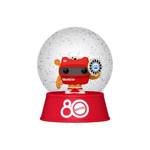 Funko Mattel View Master Mini Glitter Crystal Ball Classic Viewing Edition Chibi Figures