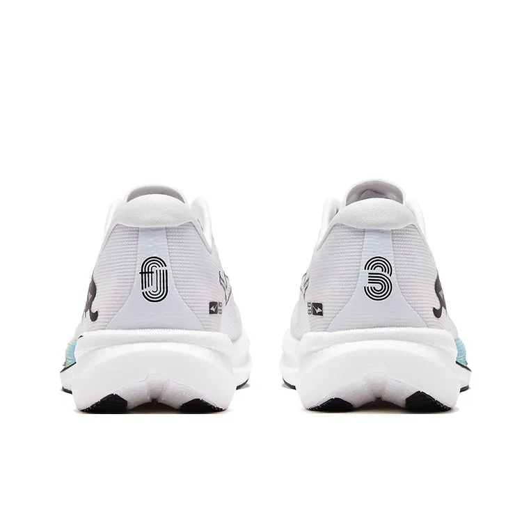 Erke Extreme Wind 3.0 Running Shoes Men Low Top Erke White With Black-3