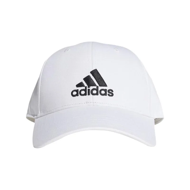 adidas Cotton Baseball Cap White-2