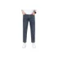 Cropped Pants Blue Gray