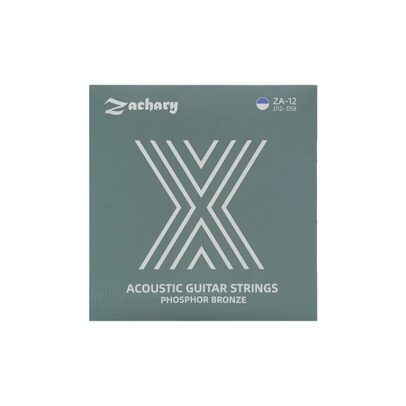 ZACHARY ZA-10 ZA-11 ZA-12 Anti-Rust Coating Acoustic Guitar Strings Musical Instrument Accessories-4
