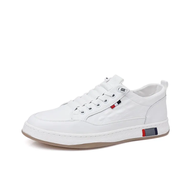 PTLS Skateboard Shoes Men Low Top White/Black-0