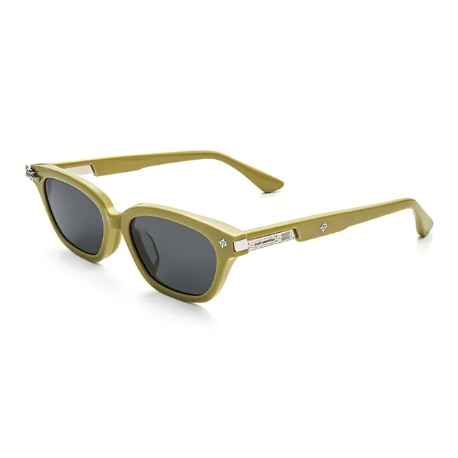 THE OWNER Plate Frame Rectangular Sunglasses Unisex-8