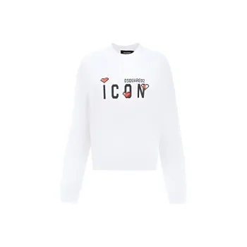 DSQUARED 2 Logo Printed Crewneck Sweatshirt