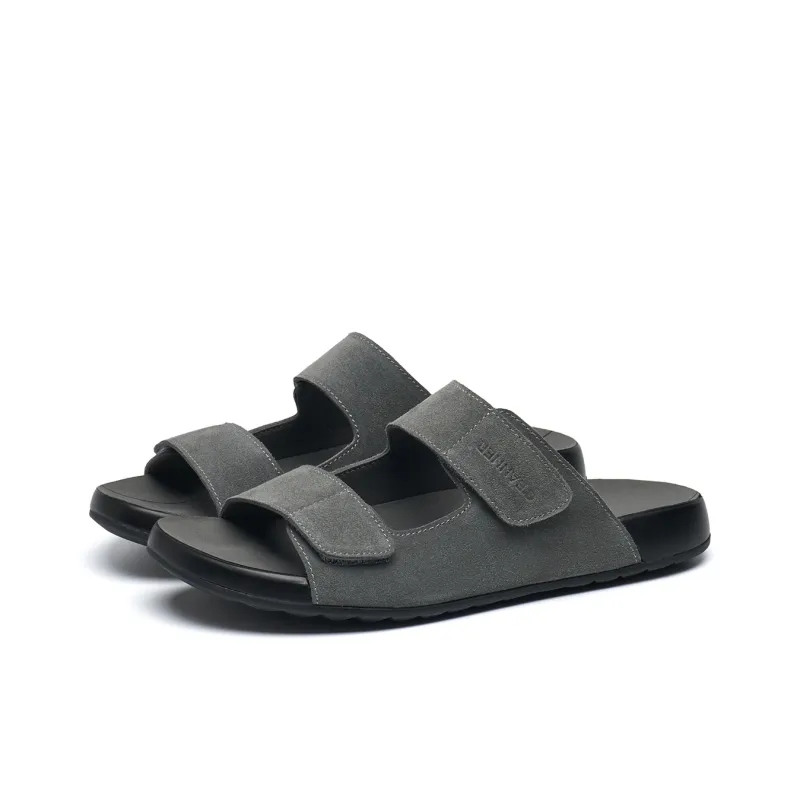 C°BANNER Slip Resistant Quick Dry Slide Slippers Men's Gray-1