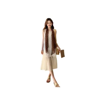 TEME Sleeveless Dresses Women's White