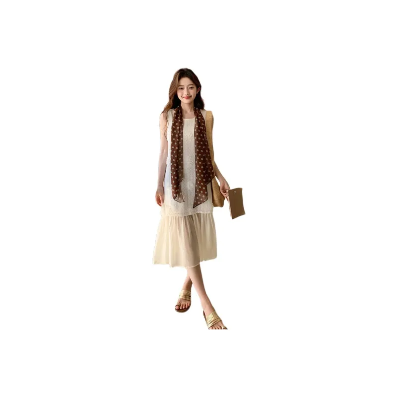 TEME Sleeveless Dresses Women's White-0