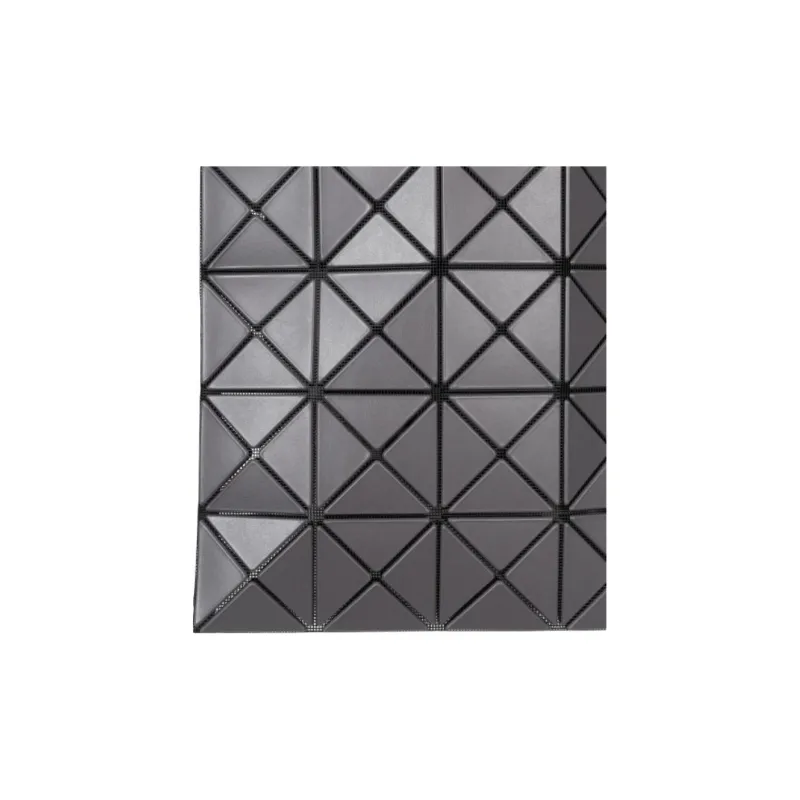 ISSEY MIYAKE PVC Tote Bag, Shopping Bag, Handbag Women's Gray-3