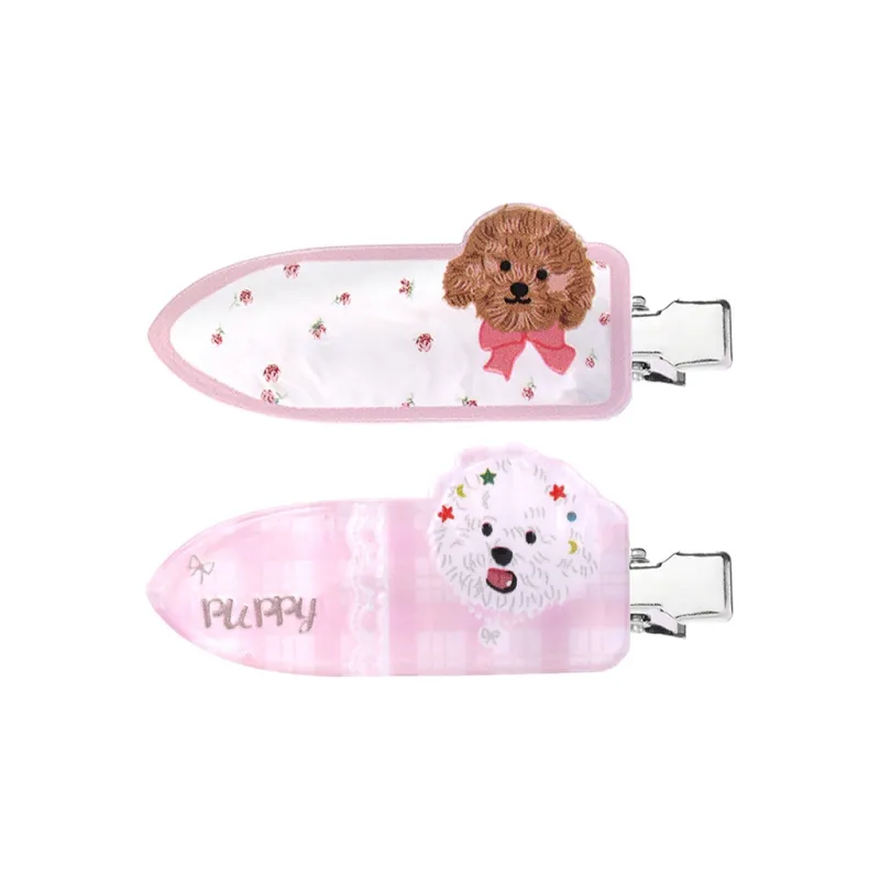 ZANC Acrylic Hair Clips Women's-3