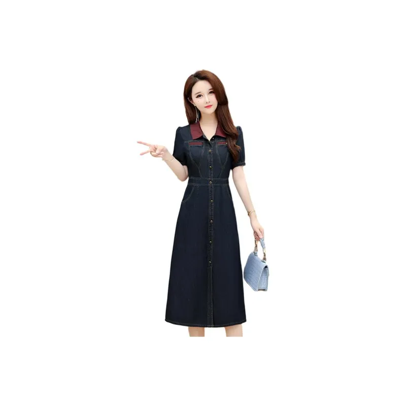 YIRANCHUN Short Sleeved Dress Women's-0