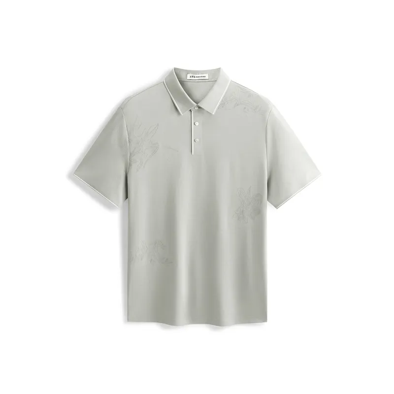 PEACEBIRD MEN Polo Shirts Men Moss Green 1-0