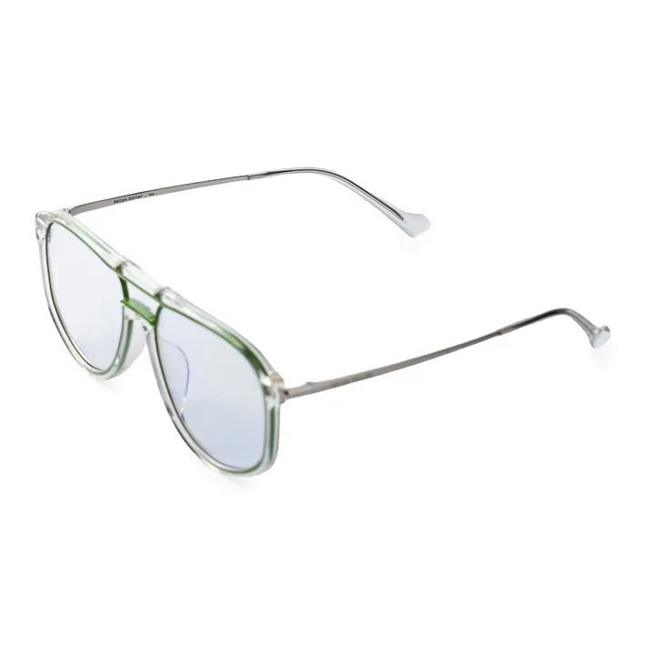 HELEN KELLER Metal And Plastic Aviator Sunglasses Unisex-14
