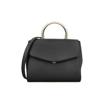 Furla Sydney Calfskin Shoulder Bag Mini Women's Black