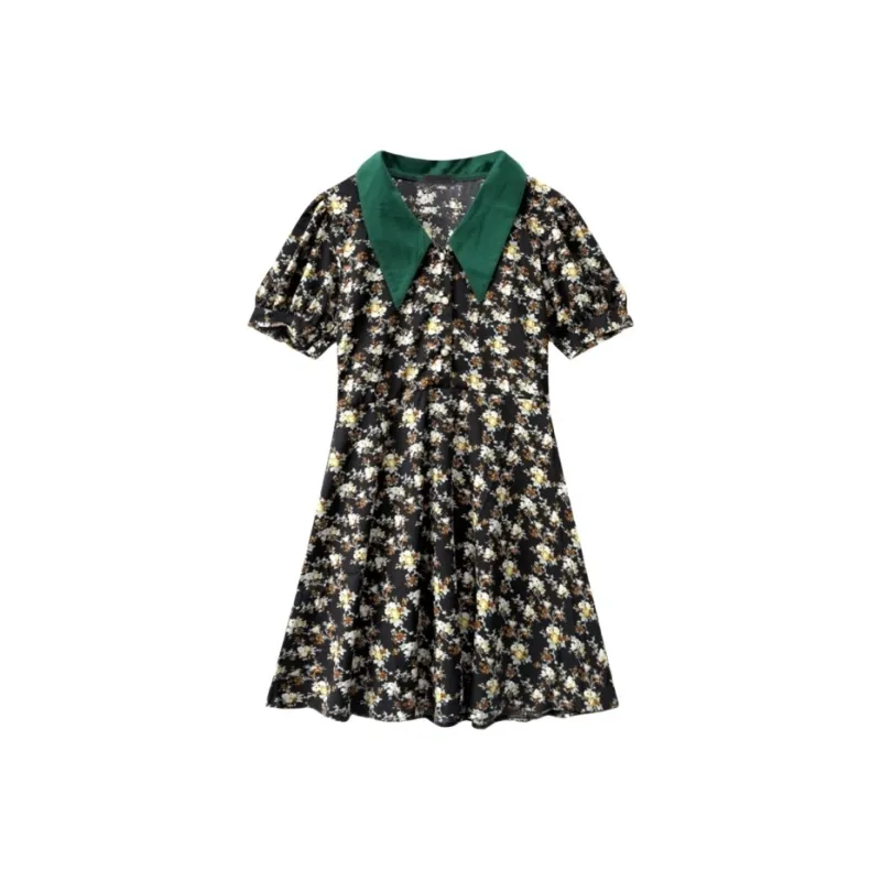 YGPRW Short Sleeved Dress Women's-0