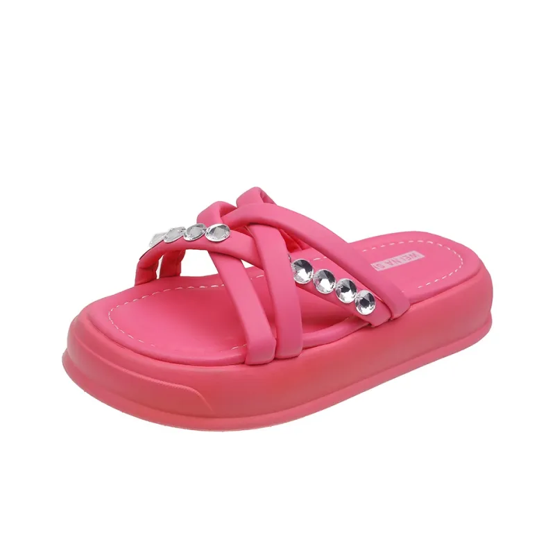 Alxnan Slip Resistant Slide Slippers Women's Box-20