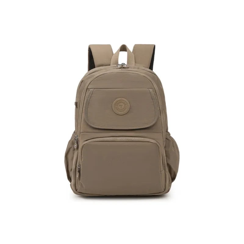 H YXIANG Oxford Backpack Unisex Multicolor-9
