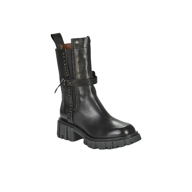 AirStep Autunno/Inverno 21 Ankle Boots 5.5CM Women's Black-3