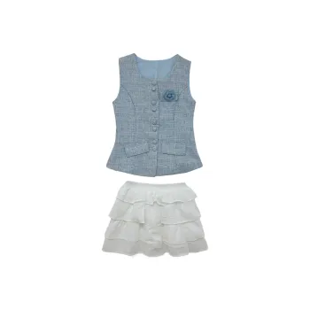 Icicofficial Two Piece Skirt Sets Women's