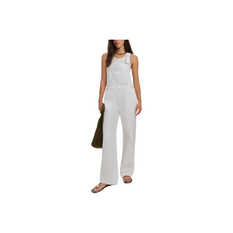 REFORMATION Arlo Denim Overalls Women's-0