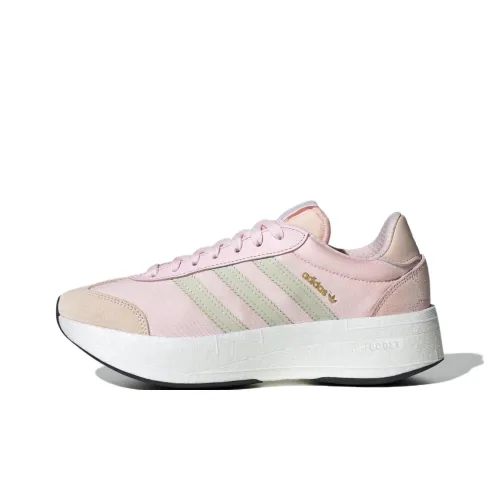 Adidas Originals CITY RNR Cushioning Slip Resistant Low Top Casual Running Shoes Unisex Pink