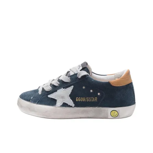 Golden Goose Super Star Low Top Skateboard Shoes Women's Blue