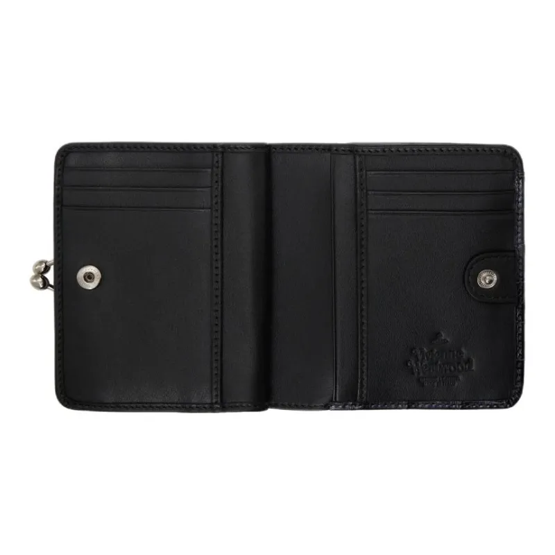 Vivienne Westwood Leather Wallet Women's Black-2