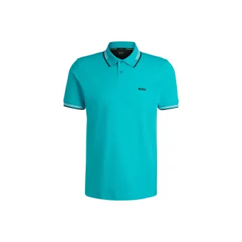 HUGO BOSS Polo Shirt Men's Light Blue
