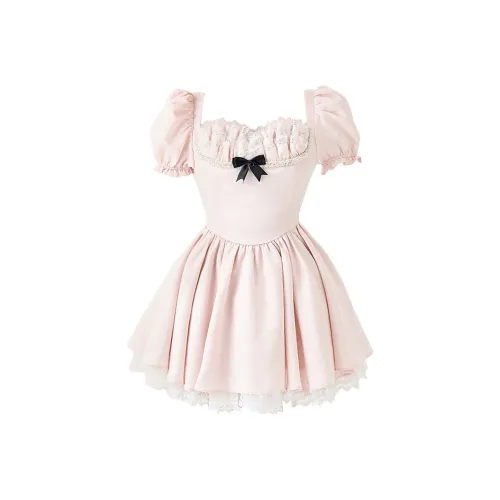 Mu Xiao Xin Short Sleeved Dress Women's