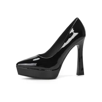 Lan Miao Slim Heel High Heels Women's Black