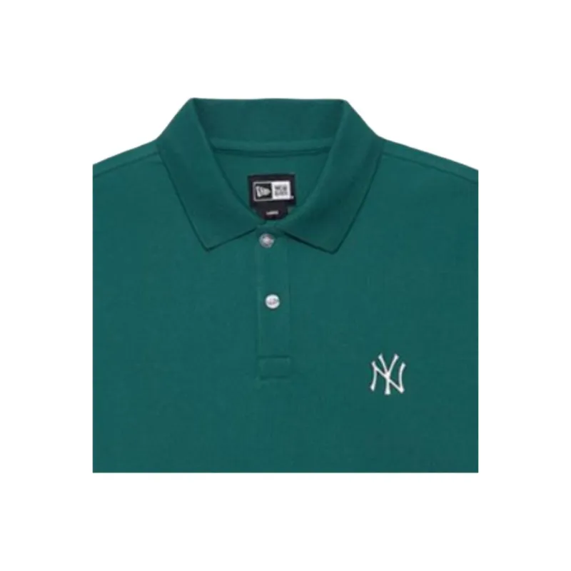 New Era SS24 MLB New York Yankees Polo Shirt Unisex Green-2