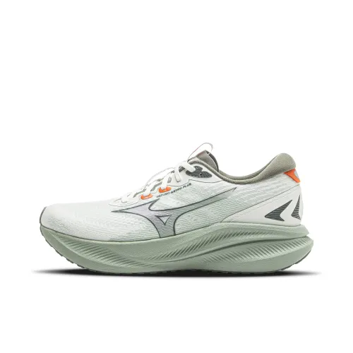Mizuno ASTRO PLUS Low Top Running Shoes Unisex Champagne White